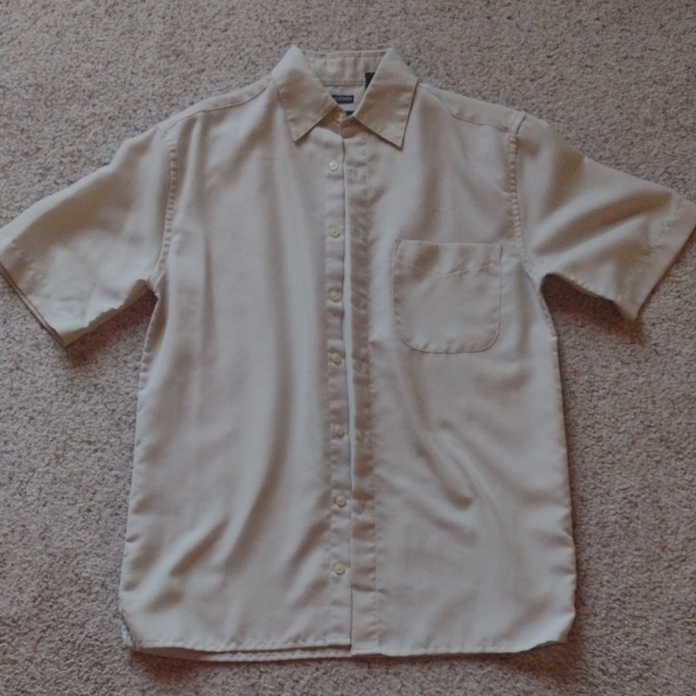 George Cream Casual Button Down Shirt